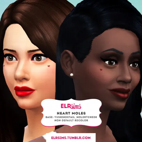 HEART MOLES Non-default recolor