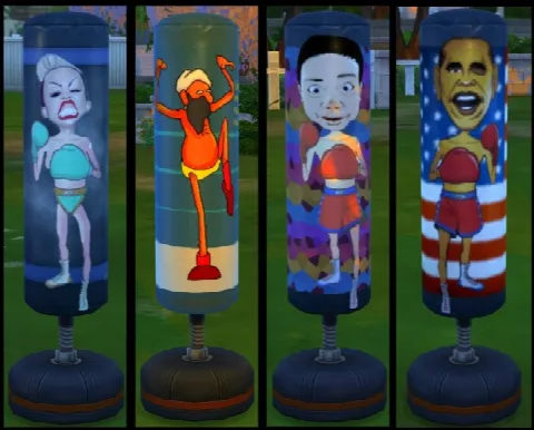 Redesigned punching bag