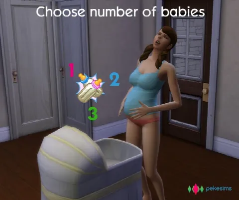 Choose number of babies