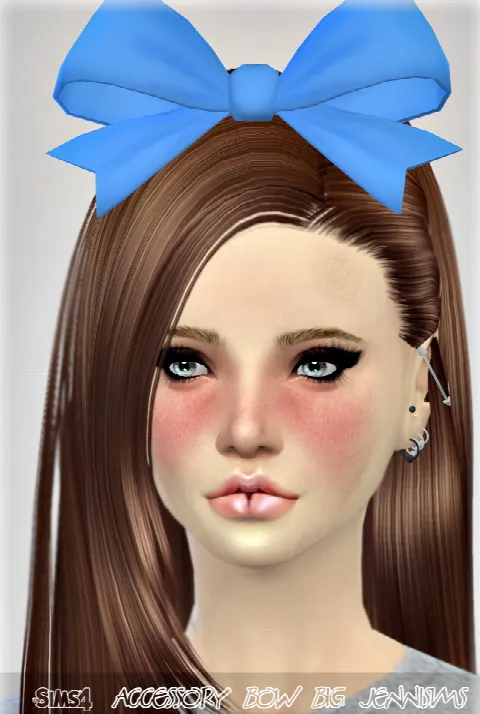 Big bow hair accessory