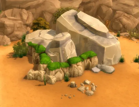 Liberated Rocks 2 by plasticbox, Sims 4 plants CC – image 3