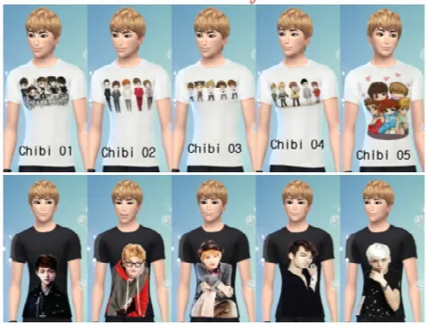 Shinee T-Shirts Non-default