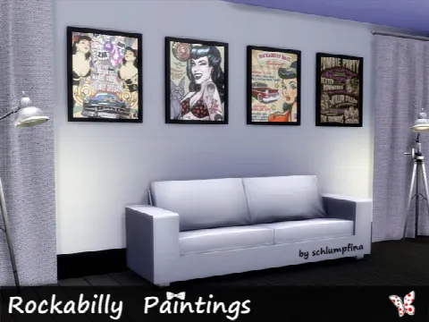 Rockabilly Paintings