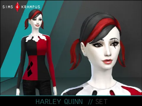 Harley Quinn set