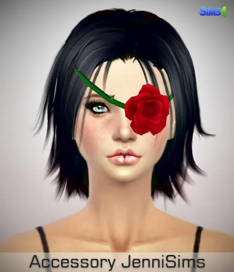 Rose Eye Patch