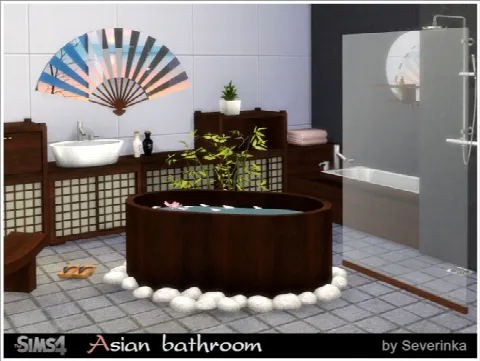 Asian bathroom