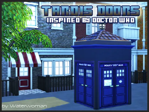 Doctor Who TARDIS doors