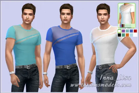 T-shirt for males