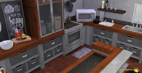 Base game recolors by Inabadromance, Sims 4 furniture CC – image 2