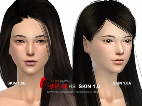 ASIAN H.S ND skintones 1.0 by S-Club WMLL, Sims 4 skins CC – image 3