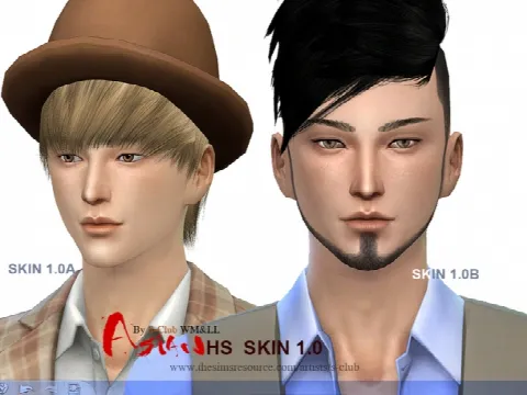 ASIAN H.S ND skintones 1.0 by S-Club WMLL, Sims 4 skins CC – image 4