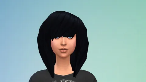 Davidsims emo hair edit by gtaman9, Sims 4 hair CC – image 2