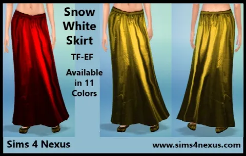 Snow White outfits by Sims4nexus, Sims 4 female clothes CC – image 2