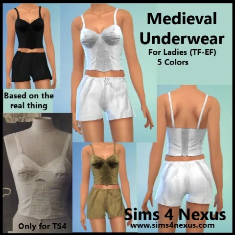 Snow White outfits by Sims4nexus, Sims 4 female clothes CC – image 3