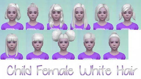 Child hair recolors
