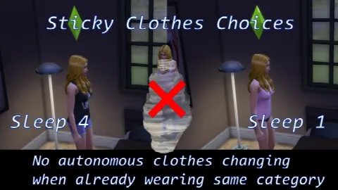 Sticky Clothes Choices