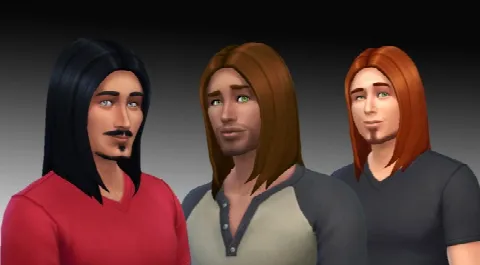Straight Hair for males