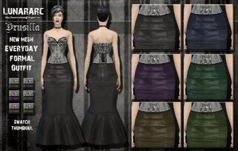 Drusilla Gothic Corset Dress