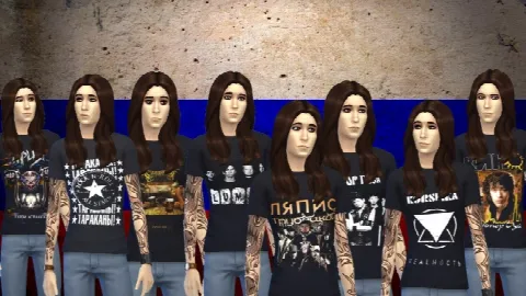 Russian bands T-Shirts