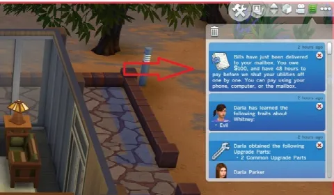 Very Low Bills (100 Simoleons)