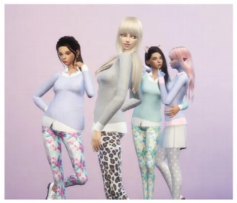 Cute Harajuku Sweaters