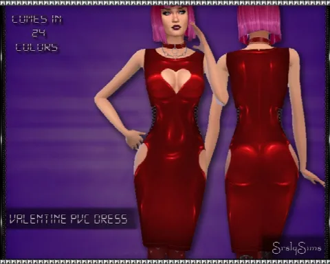 Valentine PVC Dress