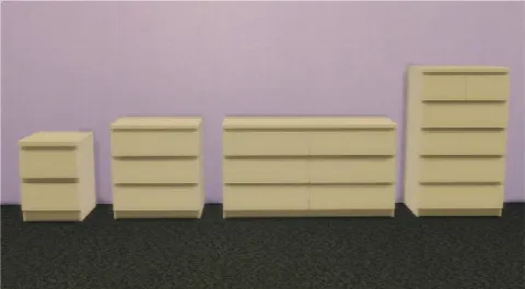 IKEA MALM Bedroom by Veranka S4cc, Sims 4 bedroom CC – image 2