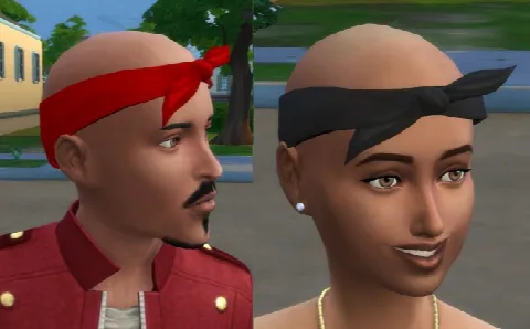 Tupac bandana