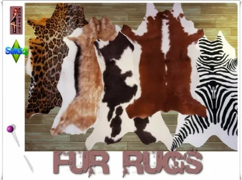 Fur rugs