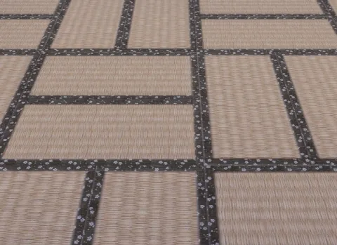 Japanese Style Wall and Floor Set by Graphite91, Sims 4 walls & floors CC – image 4