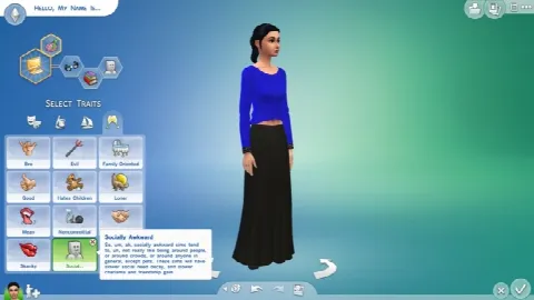 Socially Awkward Trait