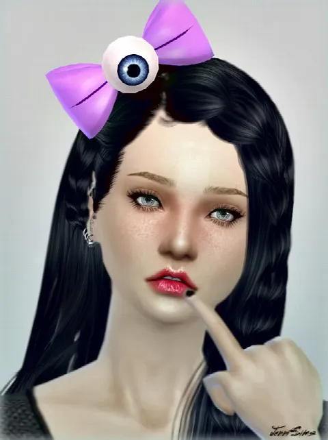 Bow Eye Hair Accessory