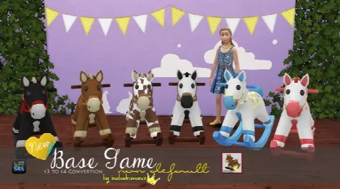 Kid’s Horse Toys (Only decorative)