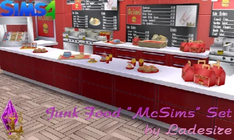 McSims Junk Food