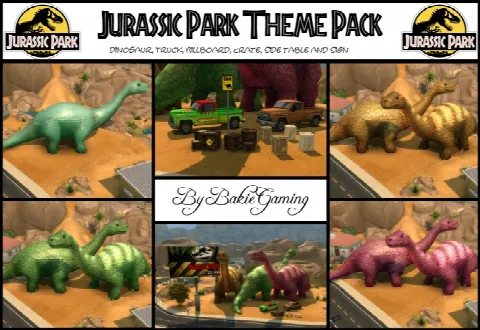 Jurassic Park objects