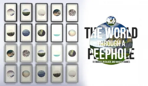 The World Through a Peephole Paintings