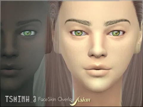 Asian FaceSkin Overlay