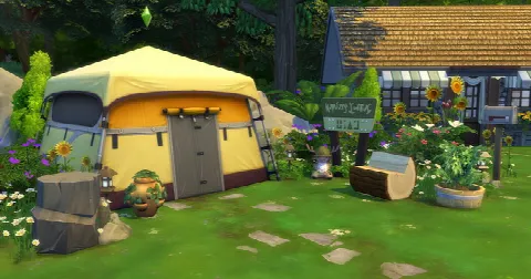 Clapotis camp lot by Studiosimscreation, Sims 4 residential lots CC – image 4