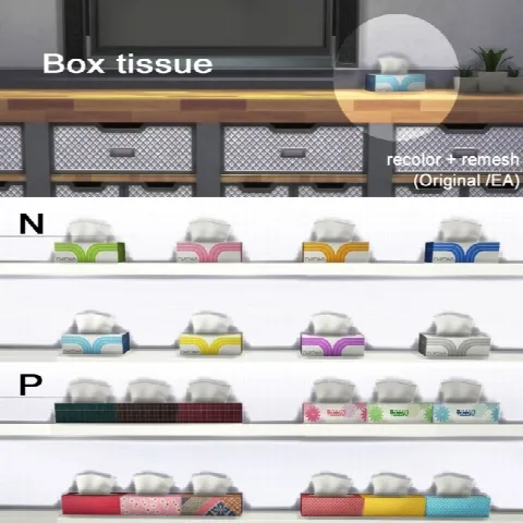 Box tissue