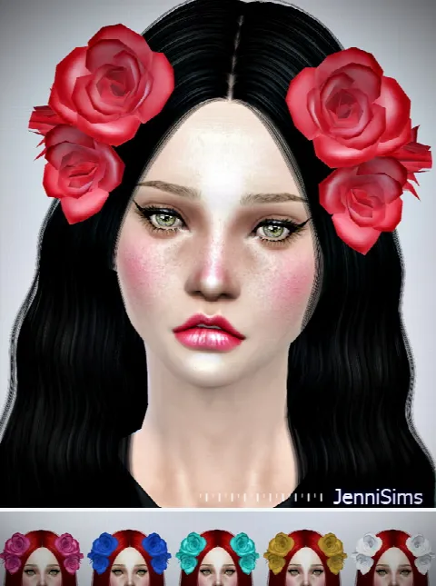 Flower hair accessories