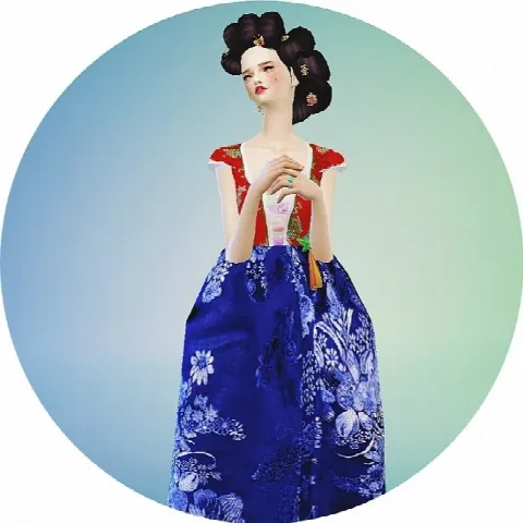 Korean traditional costumes_han-bok set
