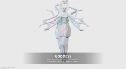 GODDESS POSE 1,2 (PLAY ver Edit!!)