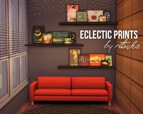 Eclectic prints