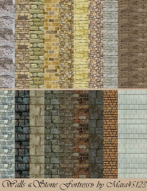 Stone Fortress walls and floors