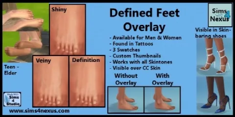 Defined Feet Overlay