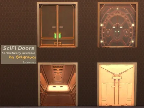 4 SciFi Doors