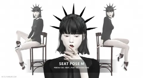 SEAT POSE M,D CAS&PLAY
