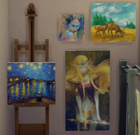 Impressionist Paintings Replaced