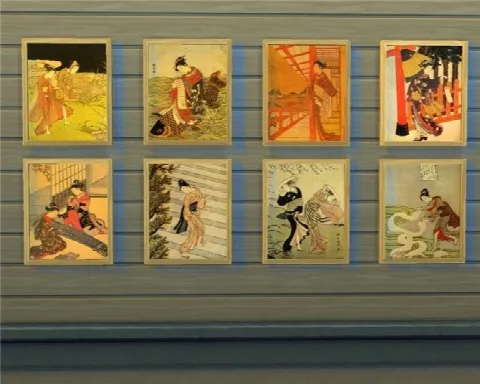 Japanese paintings
