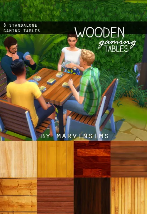 Wooden Gaming Tables